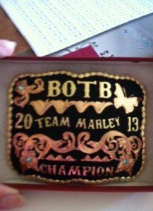 Thank you to The Shirey Family for being a BOTB Buckle Sponsor!