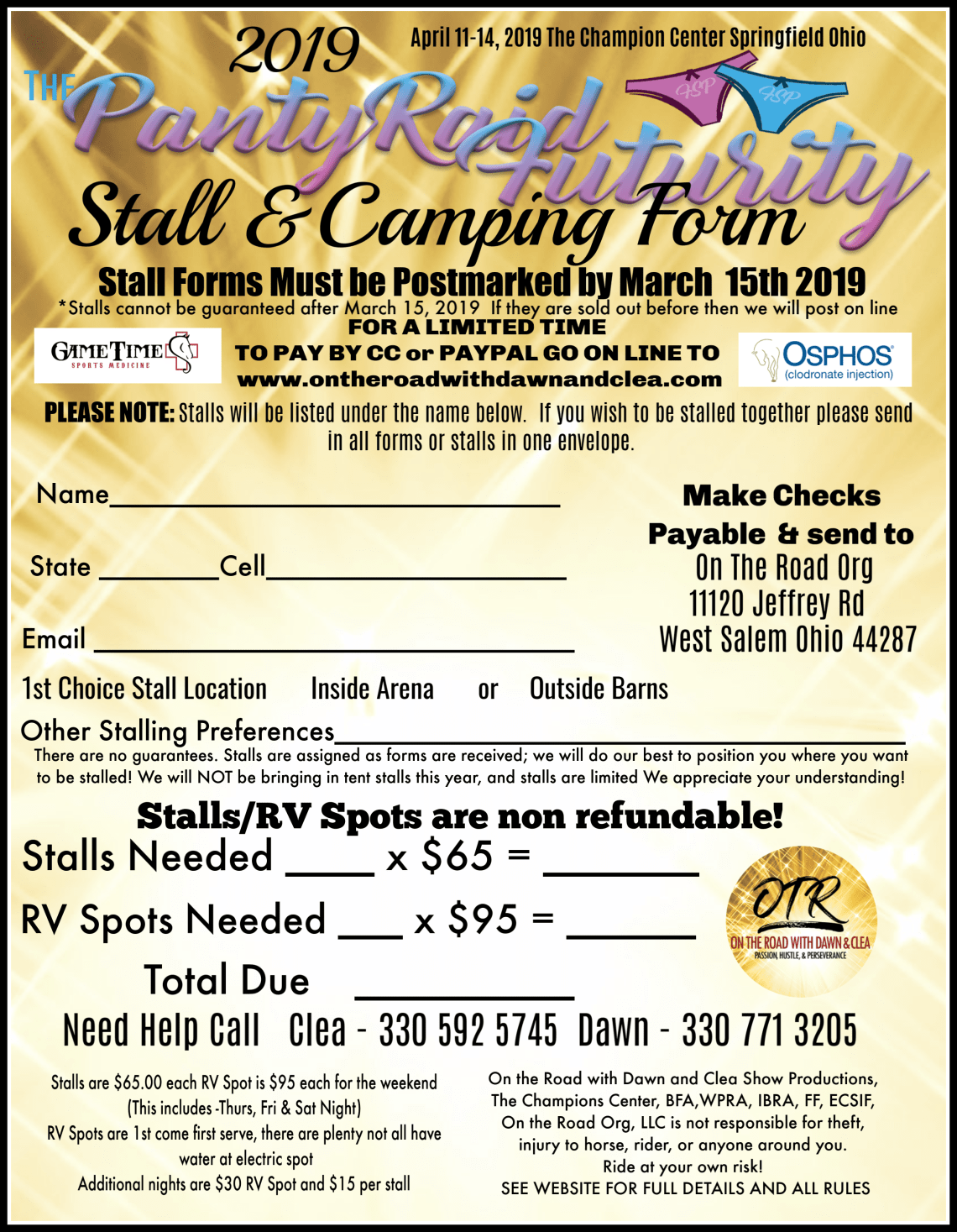 panty raid stalls final